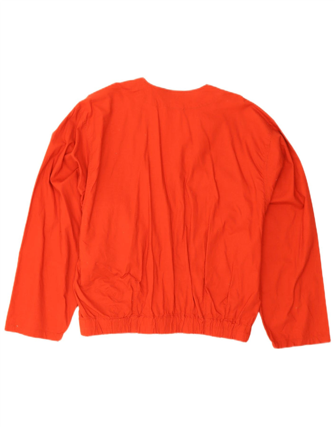 Vintage damska kurtka bomberka oversize EU 40, średnia czerwona bawełna