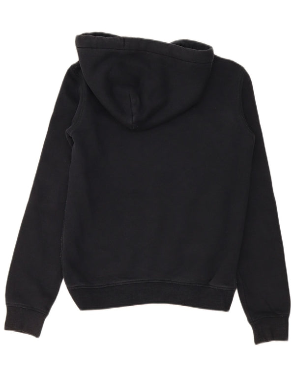 Damski sweter z kapturem Jack Wills z grafiką, oversize UK 4 XS, czarny, bawełniany