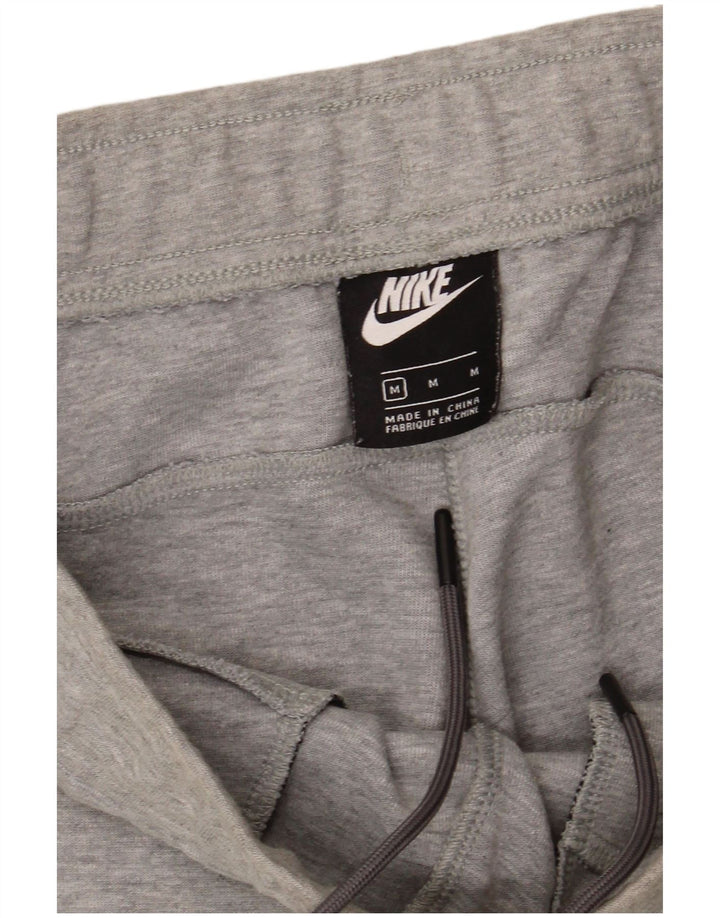 Męskie spodenki sportowe Nike, średnioszare, bawełniane w cętki