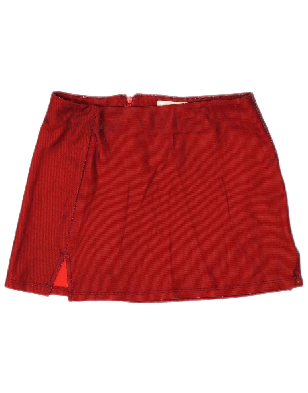 URBAN OUTFITTERS Damska mini spódniczka mała W28 Bordowy poliester
