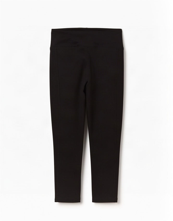 Damskie legginsy Nike Capri UK 14, średni czarny poliester