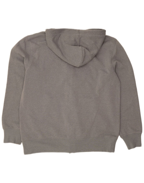 Męski sweter z kapturem i zamkiem Tommy Hilfiger, duży, szary, bawełniany