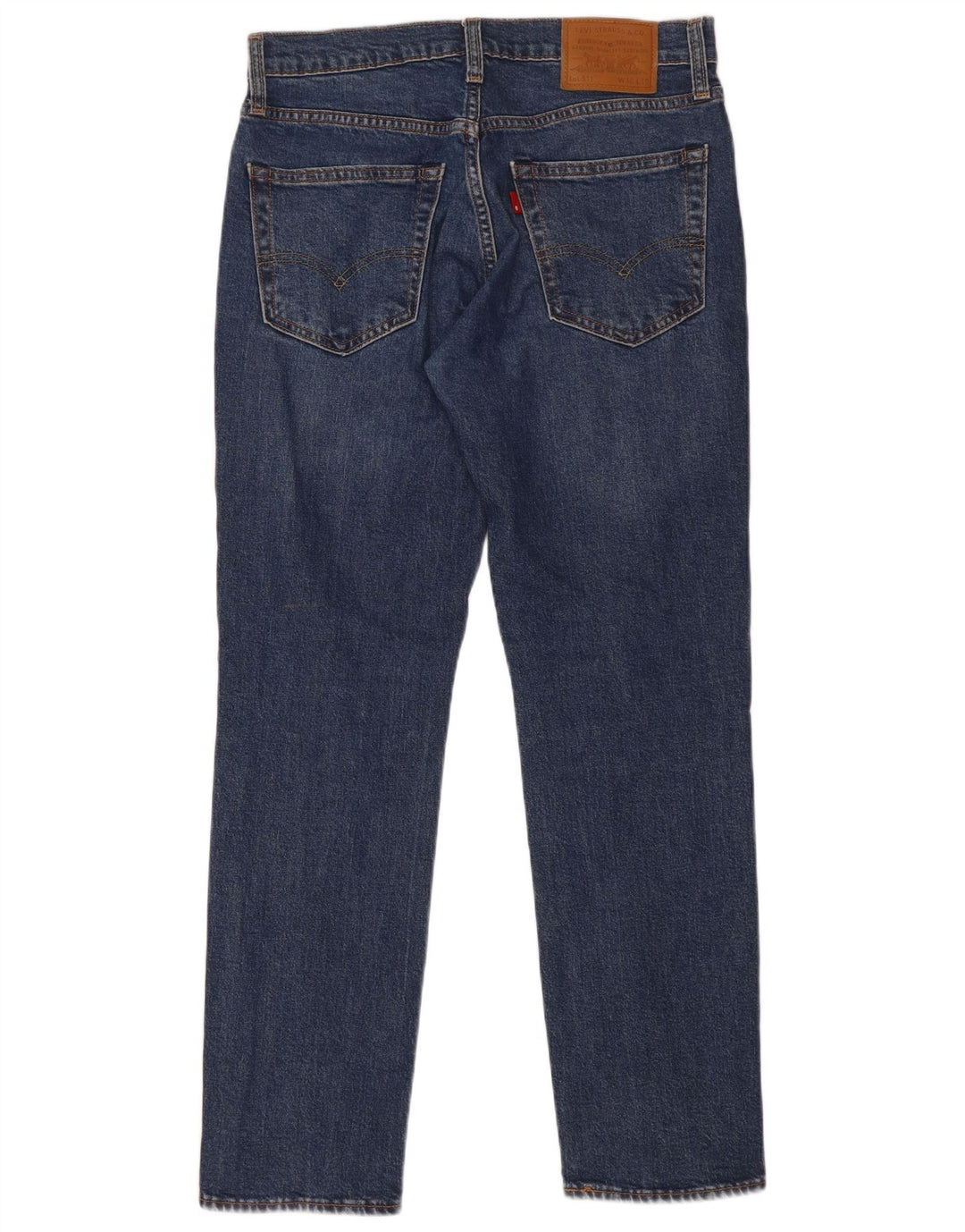 Męskie jeansy Levi's 511 Slim W30 L30 Niebieska bawełna
