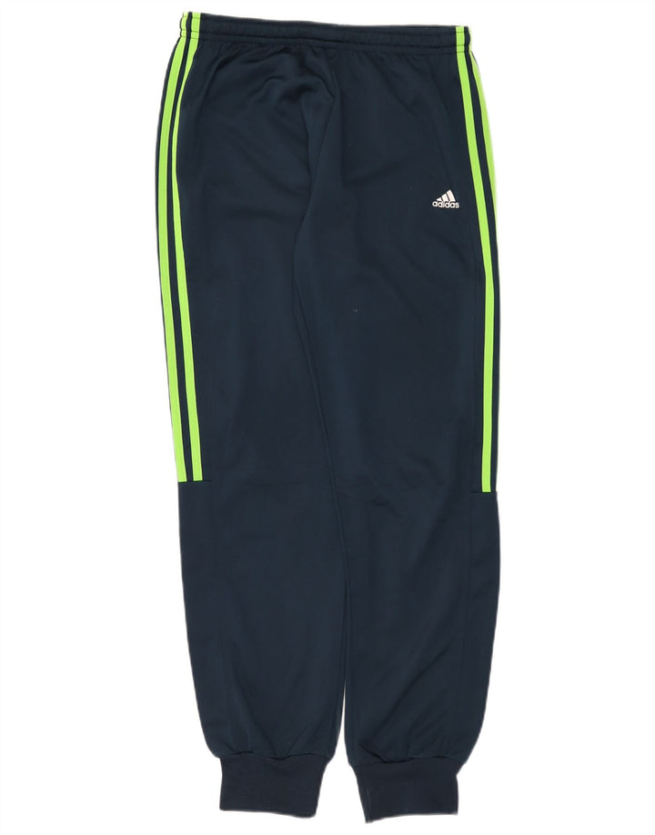 Męskie spodnie dresowe Adidas Joggers UK 38/40 Średni granatowy poliester
