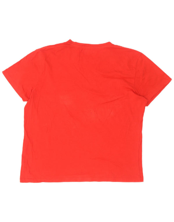 Koszulka męska Kappa Top 2XL czerwona