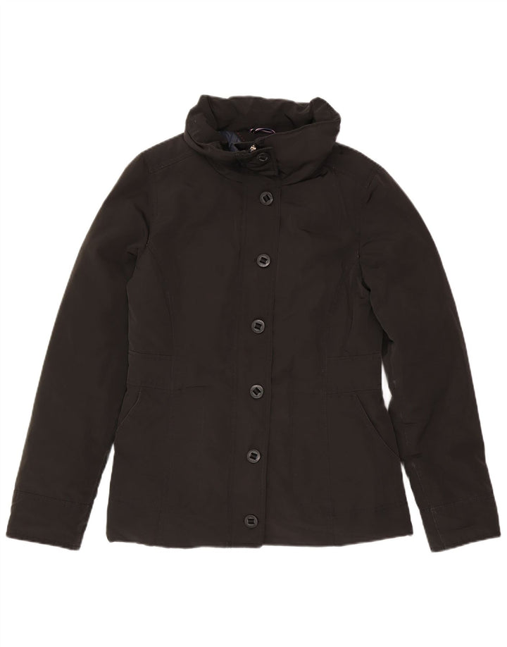 Damska ocieplana kurtka Tommy Hilfiger UK 14, średni czarny poliester