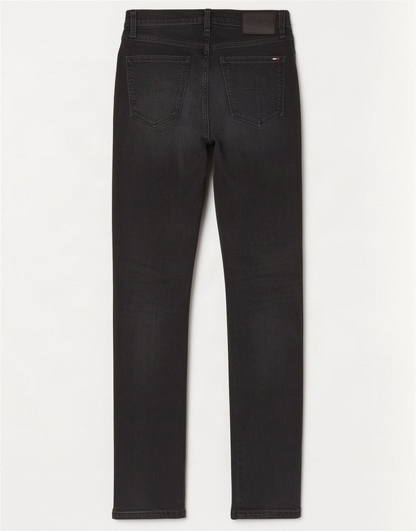 Damskie jeansy slim fit Tommy Hilfiger W30 L34 Czarna bawełna