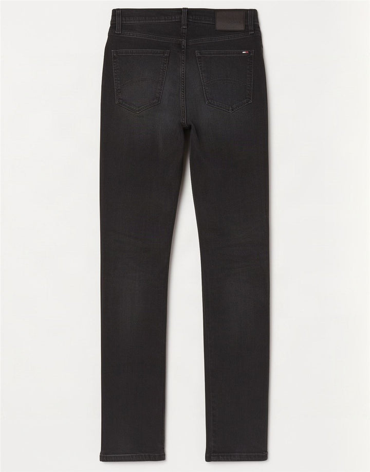Damskie jeansy slim fit Tommy Hilfiger W30 L34 Czarna bawełna