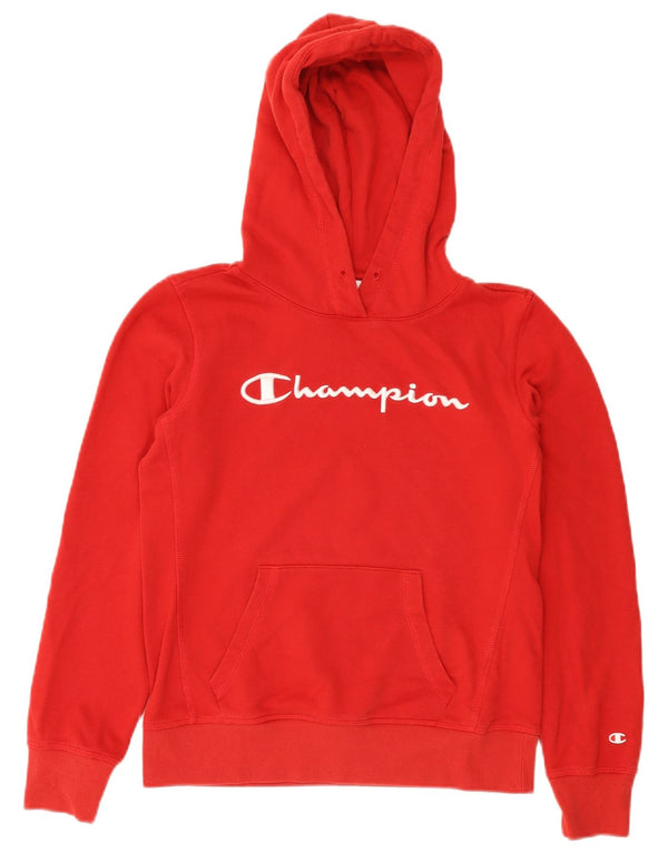 Damska bluza z kapturem Champion Graphic UK 12 Medium Red