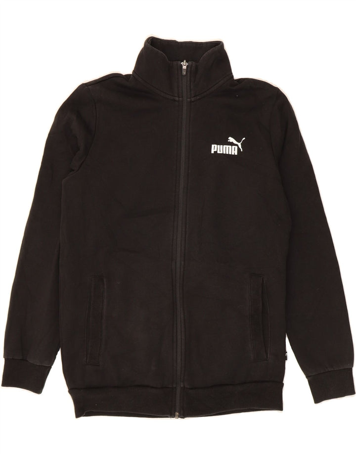 PUMA Mens Tracksuit Top Jacket Small Black Cotton Vintage Puma and Second-Hand Puma from Messina Hembry 