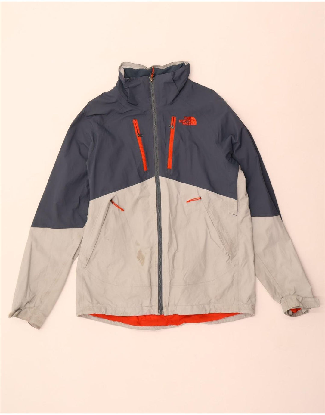 Męska kurtka przeciwdeszczowa The North Face UK 38 Nylon w kolorze średniego błękitu