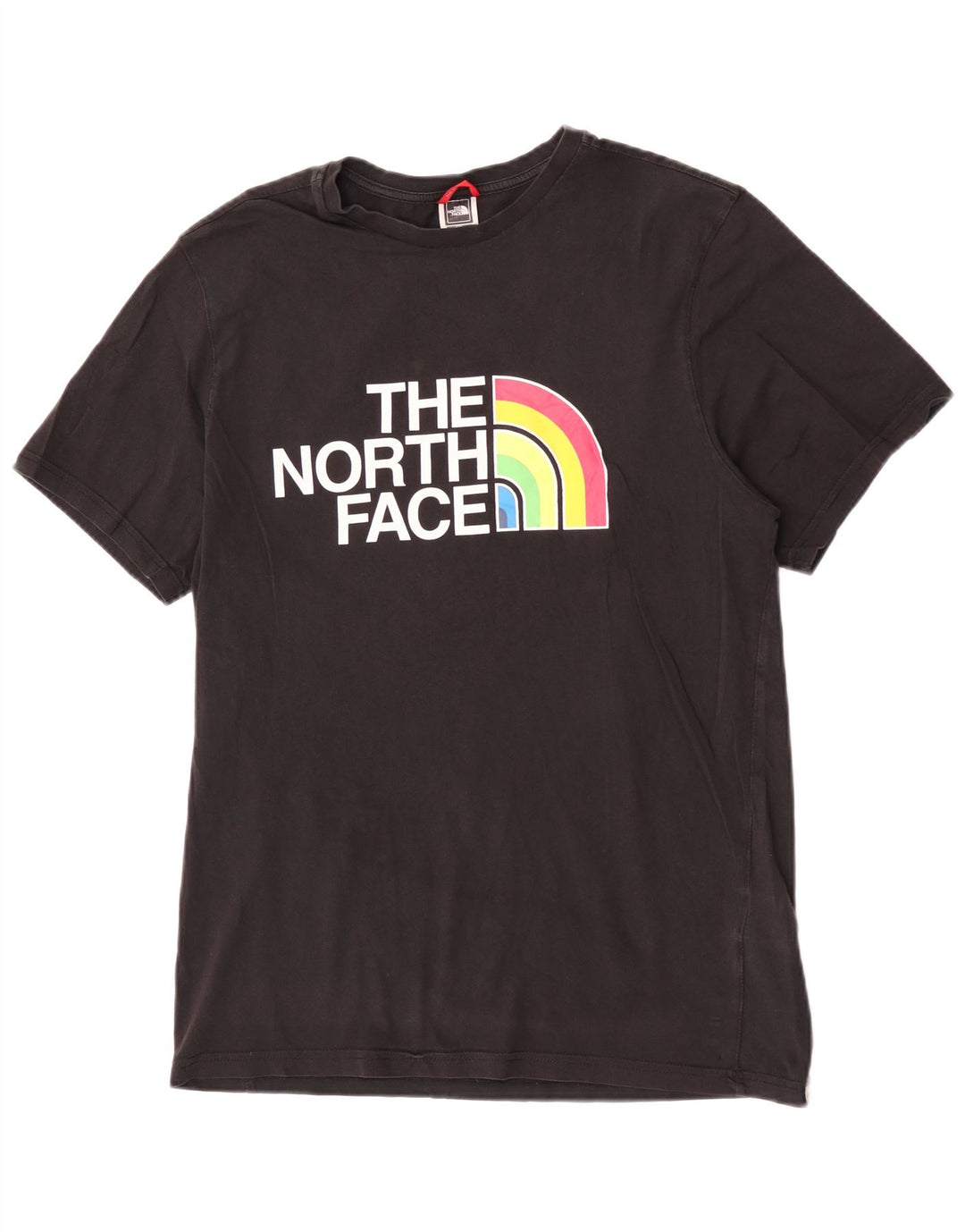 Męski T-shirt z grafiką The North Face, bawełniany, średni czarny
