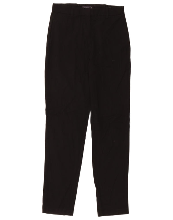 Marks & Spencer Damskie zwężane spodnie Chino UK 8 Small W26 L28 Czarne