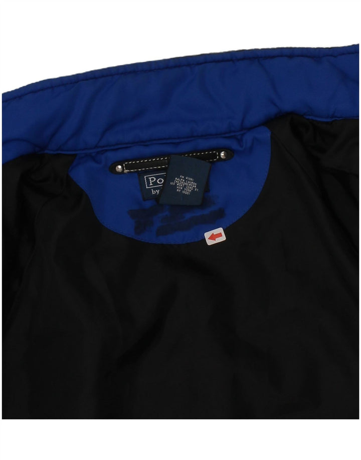 Kurtka chłopięca Polo Ralph Lauren Harrington Graphic 7-8 lat, mała, granatowa