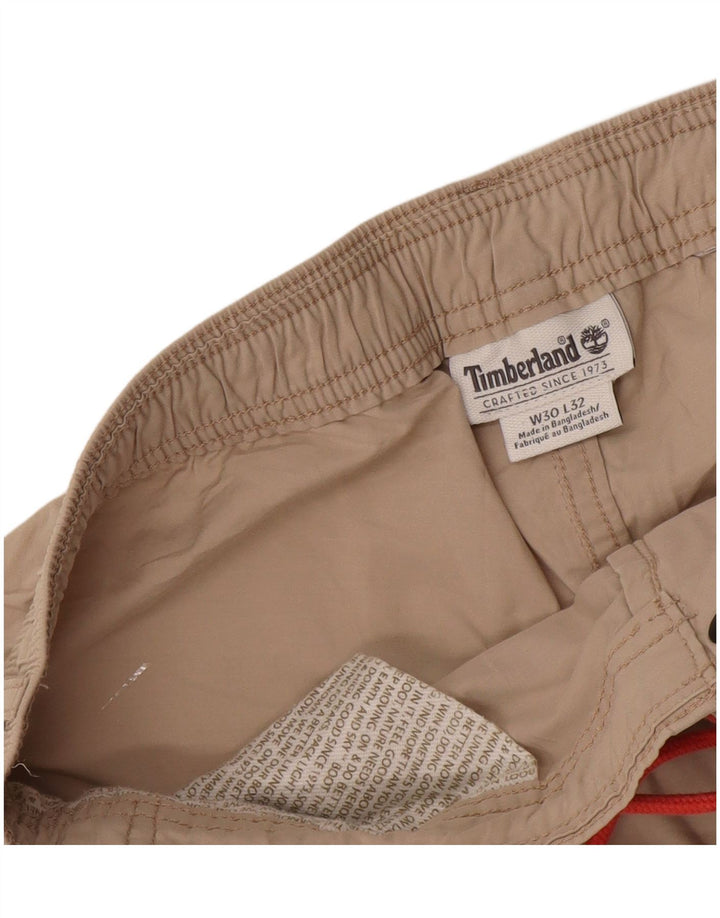 Męskie spodnie typu slim chino Timberland W30 L32 beżowe