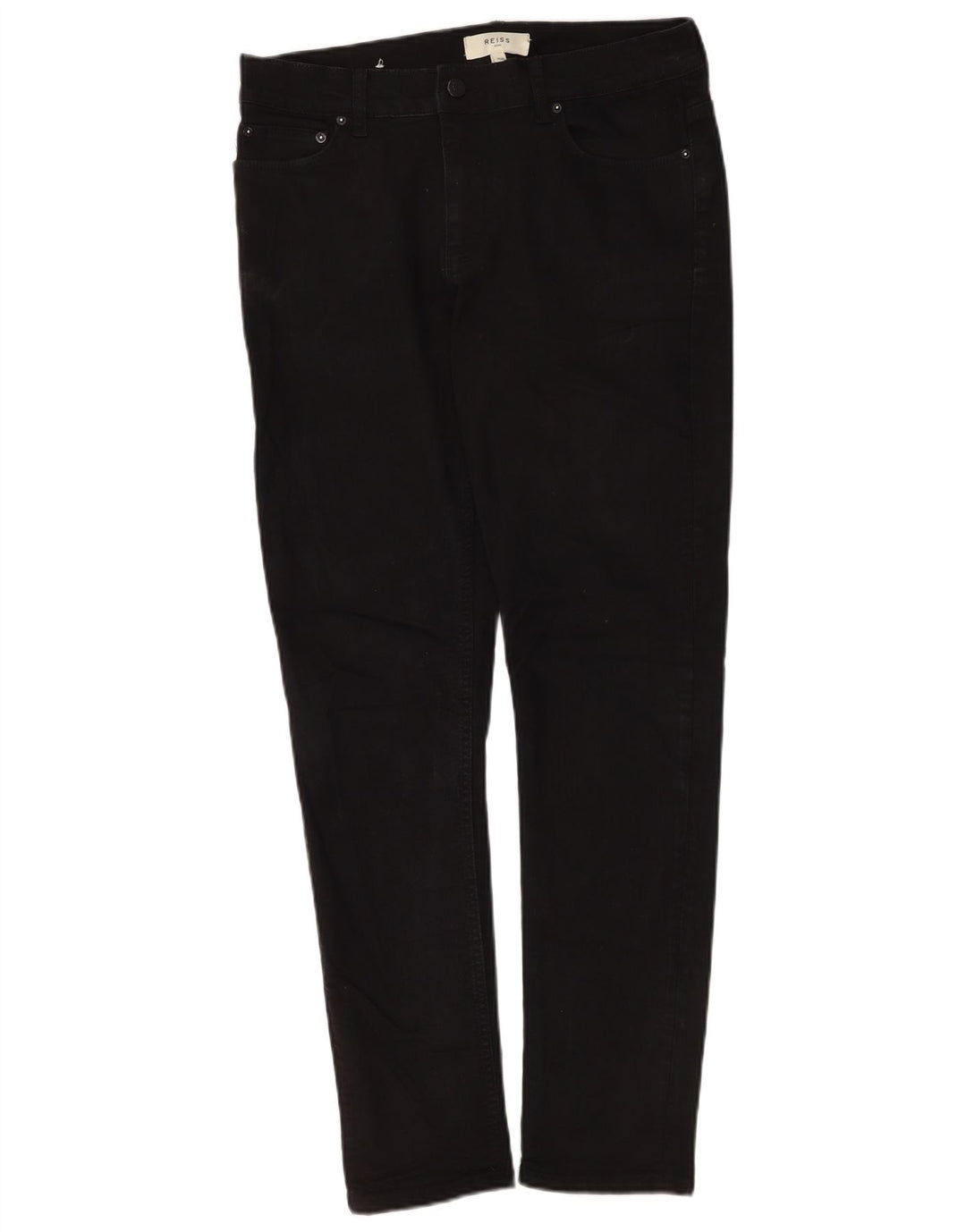 Jeansy damskie Reiss W30 L32 Czarne bawełniane