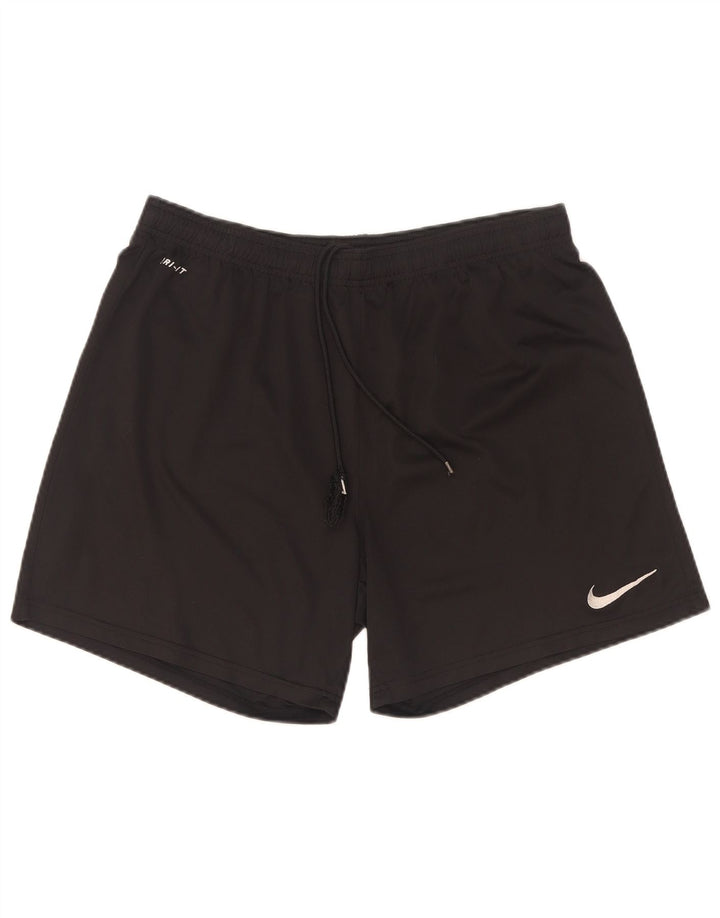 Męskie spodenki sportowe Nike Dri Fit, duże, czarne, poliestrowe