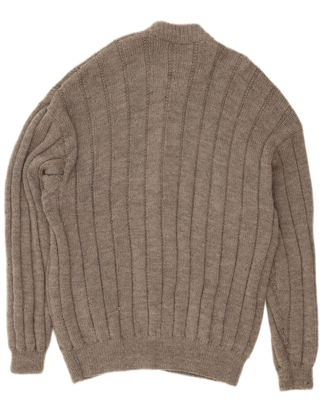 Sweter męski w stylu vintage, 2XL, szary