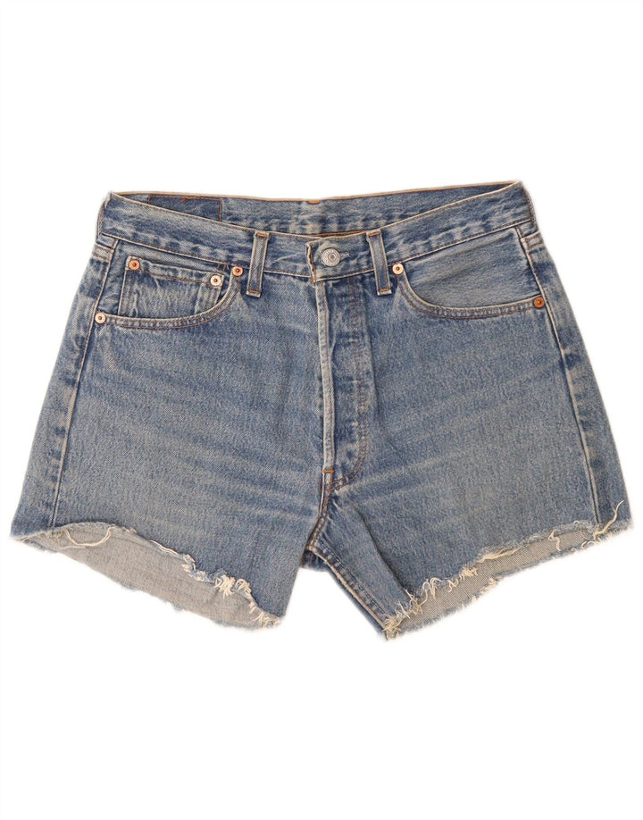 Damskie spodenki jeansowe Levi's 501 W32, duże, niebieskie