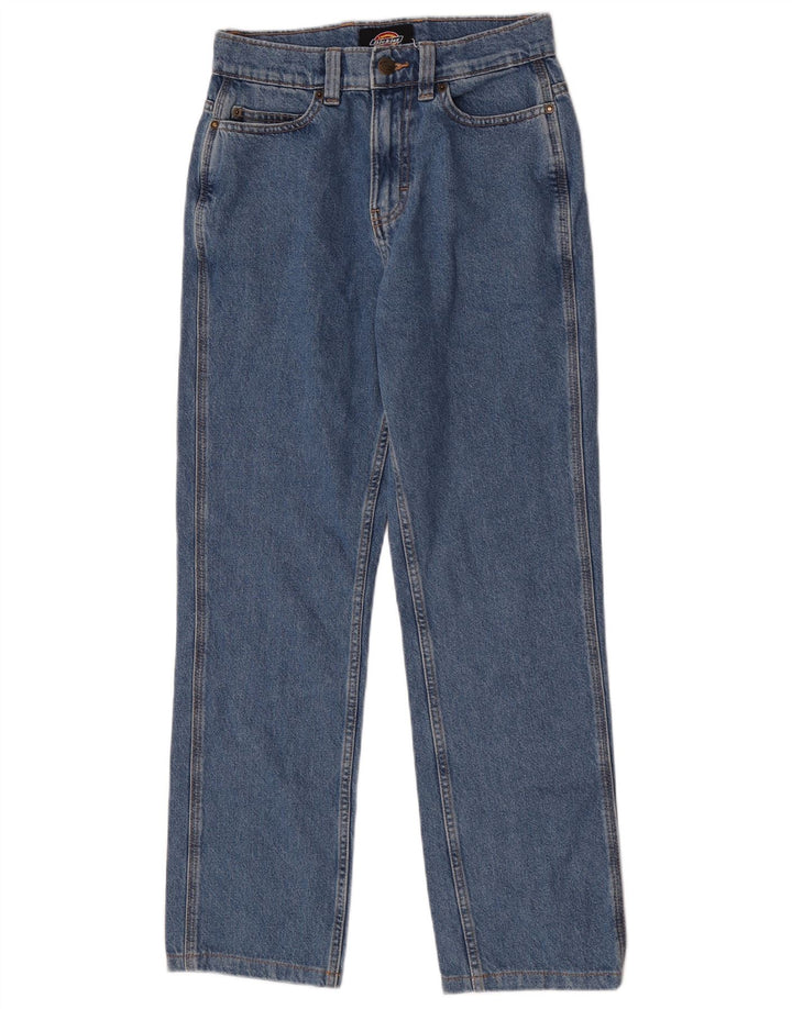 Damskie jeansy Dickies Straight W27 L28 Niebieskie