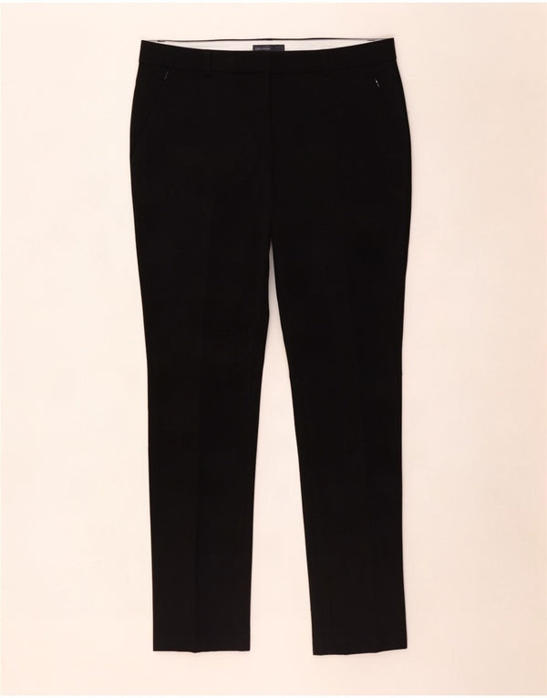 Wąskie spodnie damskie Marks & Spencer UK 14 Large W34 L30 Czarne