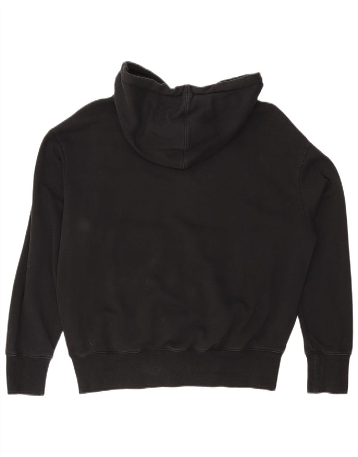 Damski sweter z kapturem NIKE Air Oversized Graphic UK 6 XS, czarny, bawełniany