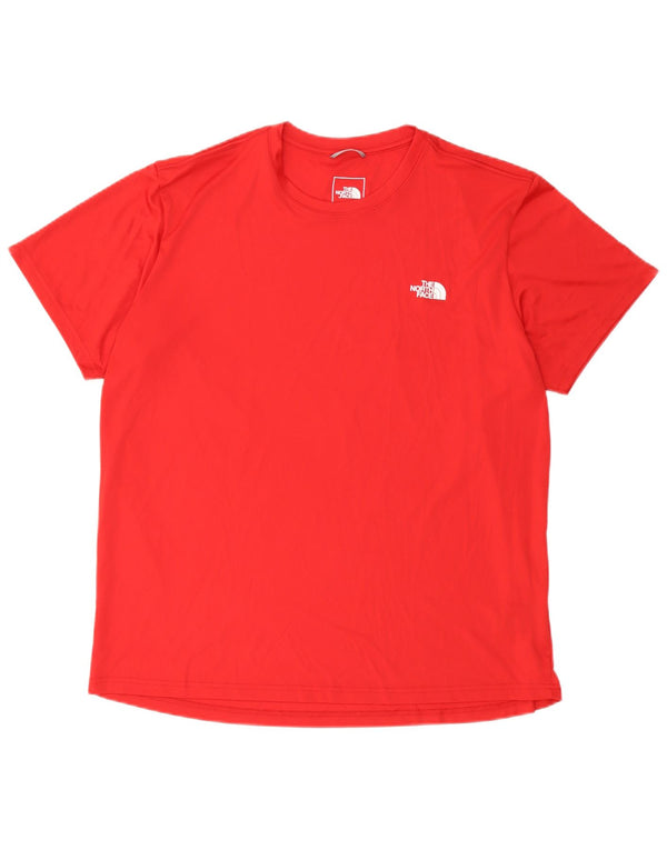 T-shirt męski The North Face XL, czerwony, poliester