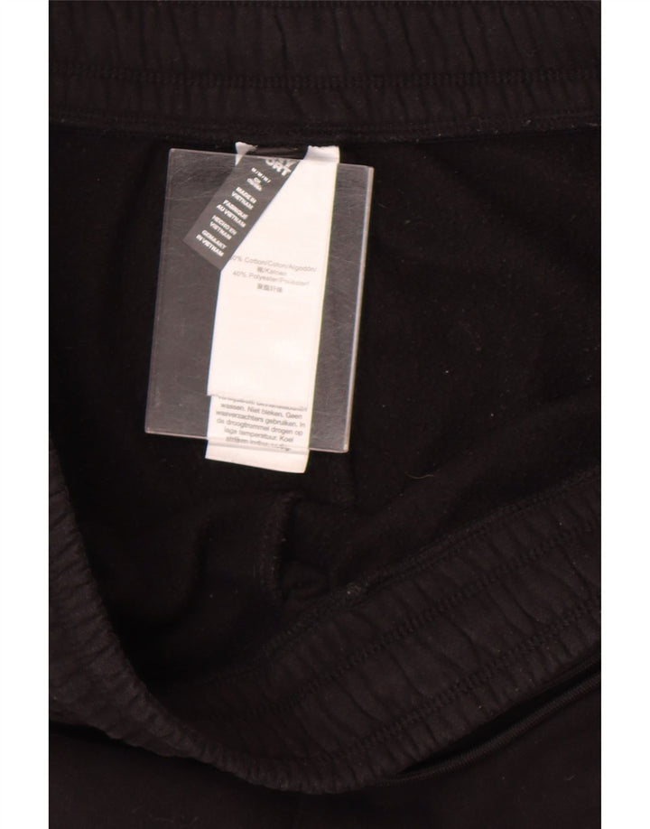 Męskie spodnie dresowe Dkny Joggers, średnia czarna bawełna