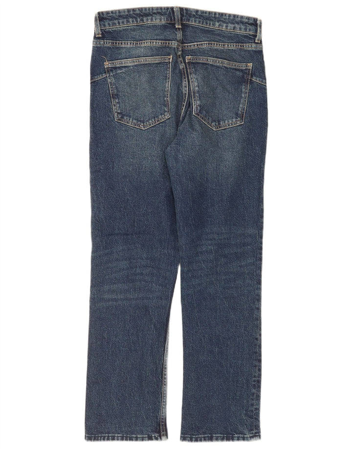Jeansy damskie Zara Straight EU 40 Medium W30 L28 Granatowe