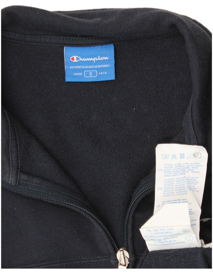 Męska kurtka dresowa Champion, mała, granatowa, bawełniana