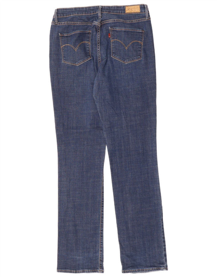 Dżinsy damskie LEVI'S Demi Curve Mid Rise Straight US 14 XL W32 L32 Niebieskie