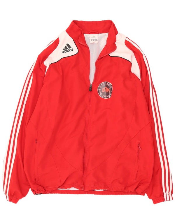 Adidas Męska kurtka dresowa UK 48/50 XL czerwona sportowa