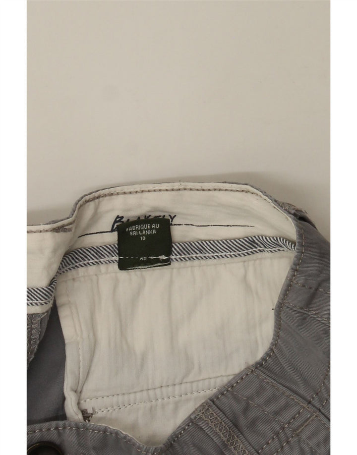EDDIE BAUER Womens Chino Shorts US 10 Large W32 Grey Cotton Vintage Eddie Bauer and Second-Hand Eddie Bauer from Messina Hembry 