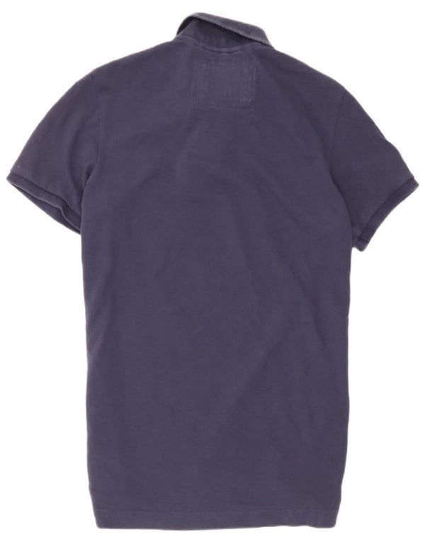 Damska koszulka polo Superdry UK 20 2XL Granatowa, bawełniana