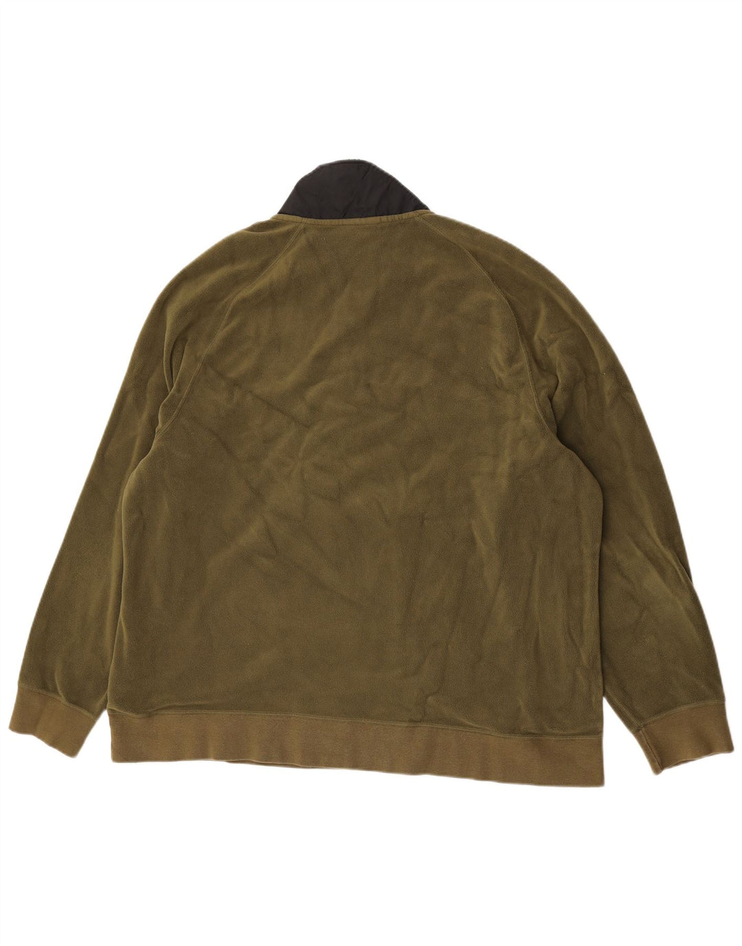 Męski sweter polarowy Nike z zamkiem błyskawicznym 2XL, poliester w kolorze khaki
