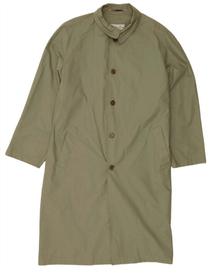 Męski płaszcz przeciwdeszczowy Preca UK 42 XL, poliester khaki