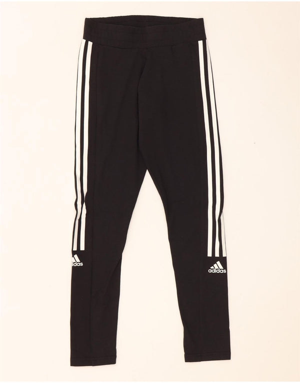 Damskie legginsy Adidas Aeroready UK 4/6 XS, czarna bawełna