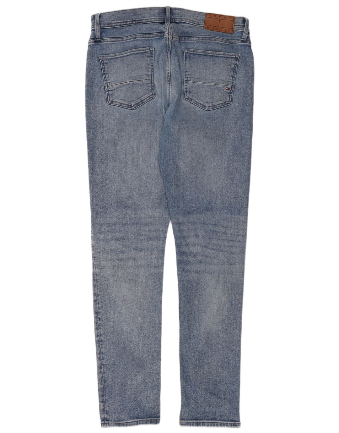 Tommy Hilfiger Męskie Thavar Slim Jeans W34 L34 Niebieska bawełna