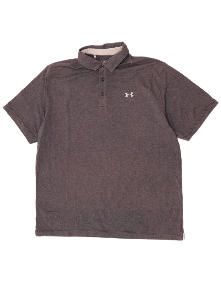 Męska koszulka polo Under Armour Heat Gear 2XL w kolorze szarym