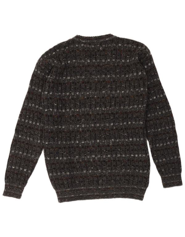 Damski sweter z dekoltem w kształcie litery V West Port UK 18 XL w szare paski