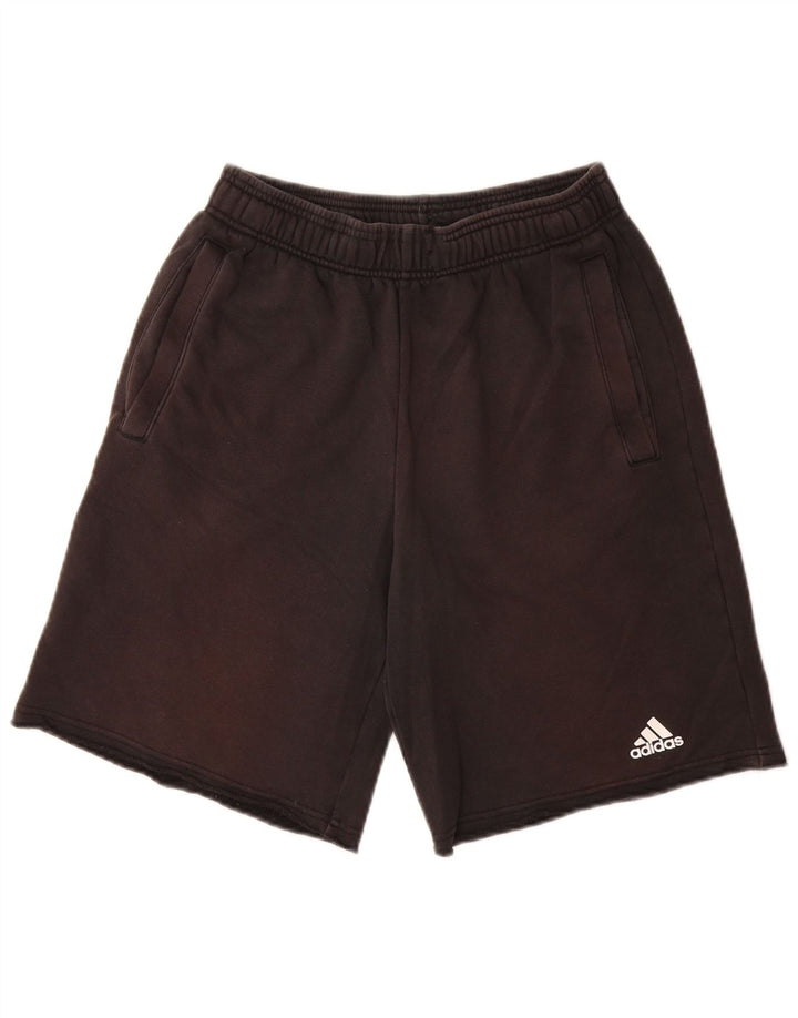 Męskie spodenki sportowe Adidas, małe, czarne, bawełniane