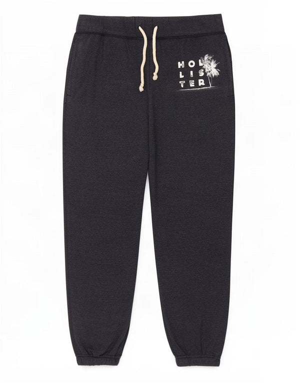 Damskie spodnie dresowe Hollister Graphic Joggers UK 14 Średni granat