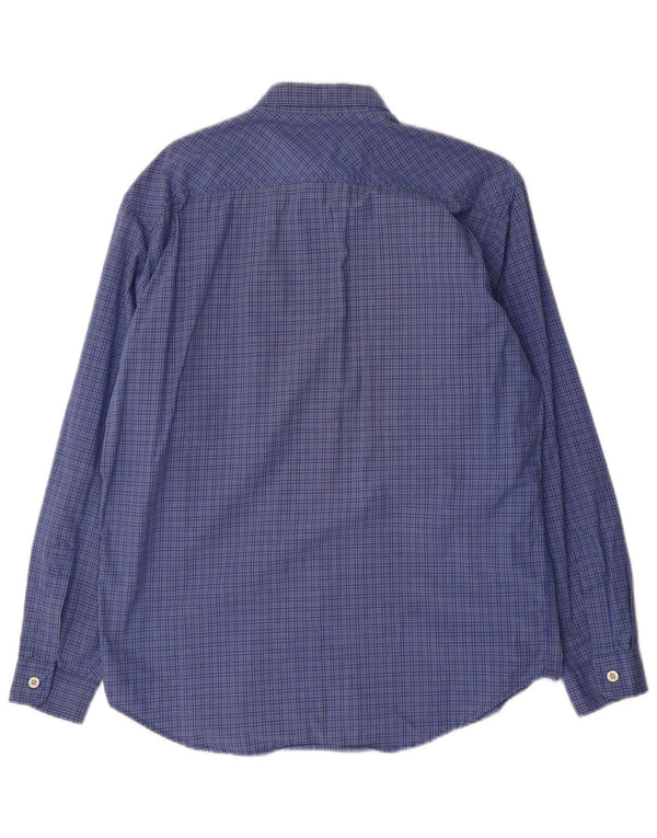 Koszula męska Levi's, bawełniana, w średnią niebieską kratkę