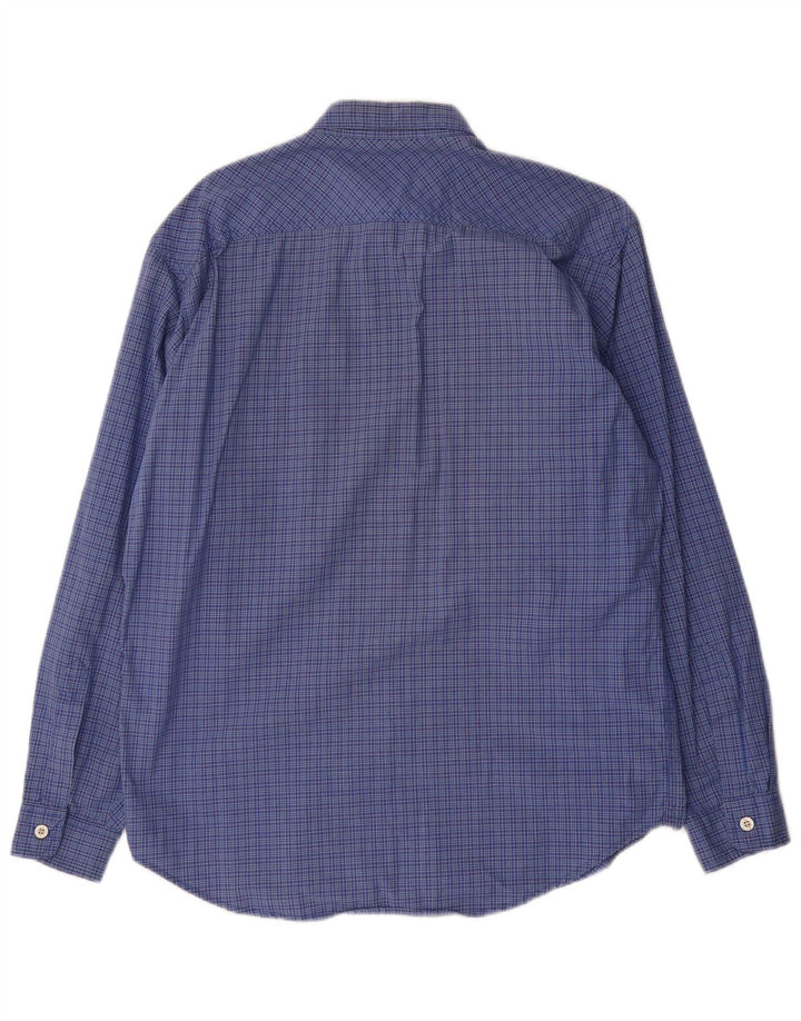 Koszula męska Levi's, bawełniana, w średnią niebieską kratkę