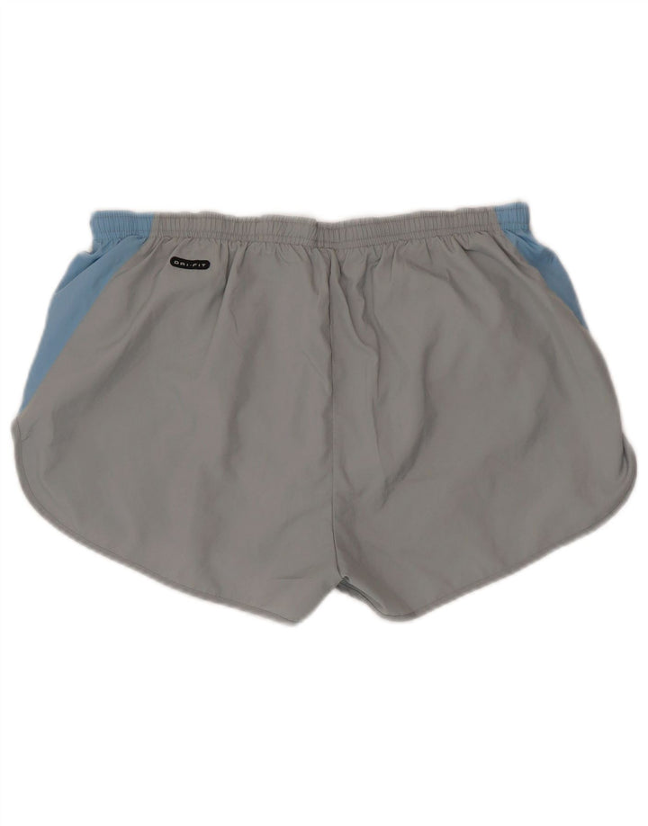 Męskie spodenki sportowe Nike Dri Fit, poliestrowe w kolorze średnioszarym