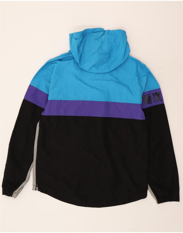 Męska kurtka przeciwdeszczowa Superdry UK 42 XL, wielobarwna, z blokami kolorów