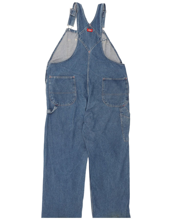 Męskie ogrodniczki Dickies Carpenter Straight Jeans W40 L30 Niebieska bawełna
