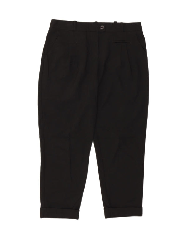 Damskie zwężane spodnie TOPSHOP UK 10 Small W31 L23 Czarne