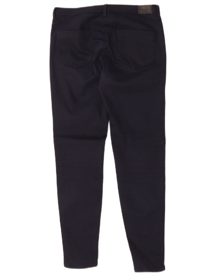 Damskie jeansy slim fit Zara EU 38 Small W28 L27 Granatowy poliester