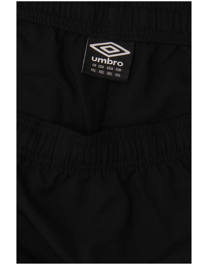 Męskie spodenki sportowe UMBRO 2XL czarne